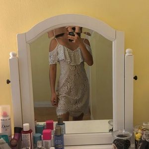wayf lace dress